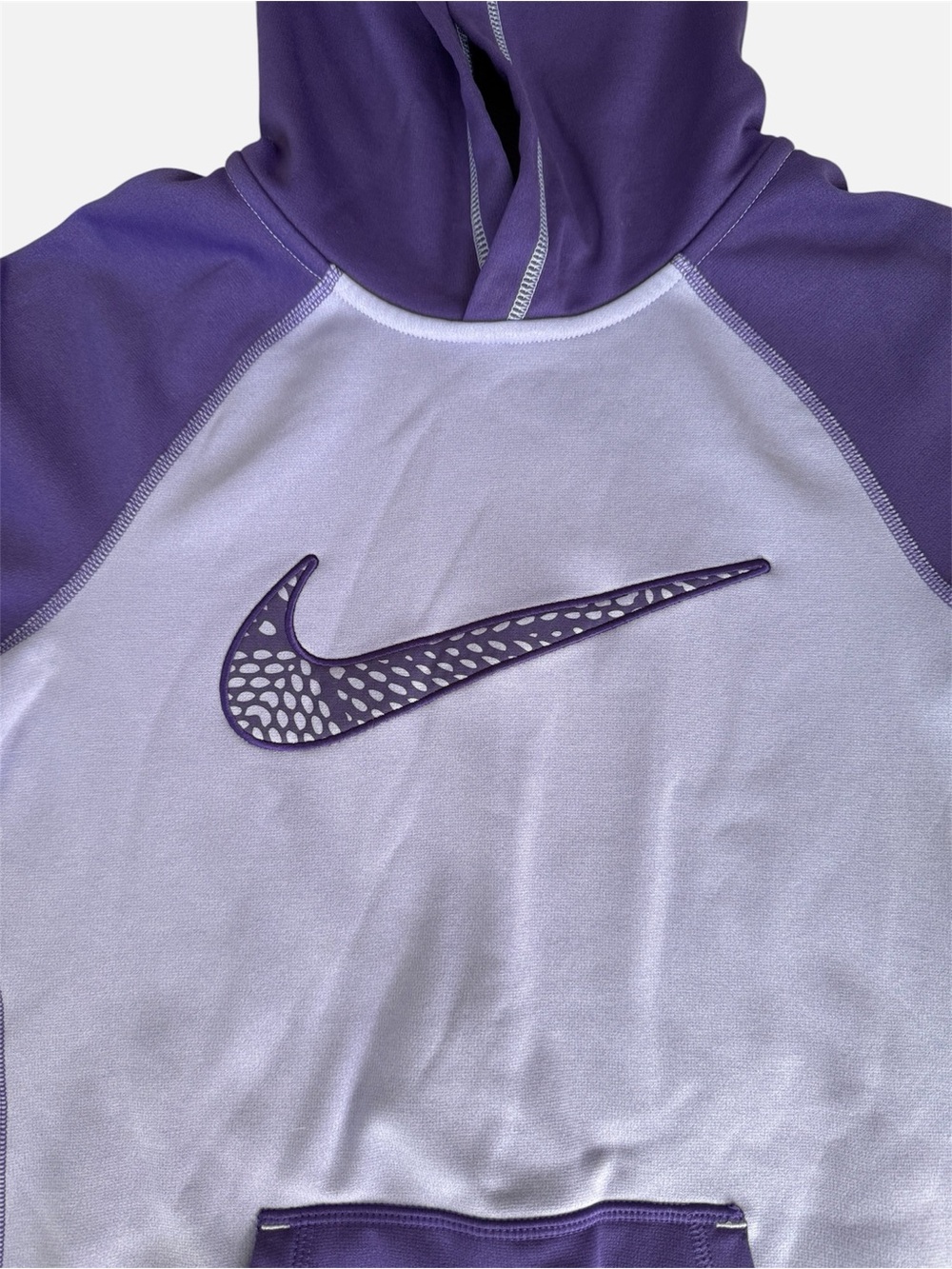 Purple Nike Therma-fit Hooded Sweatshirt